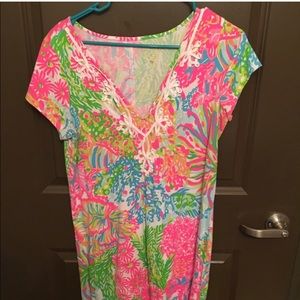 Lilly Pulitzer More Lover’s Coral Brewster Dress